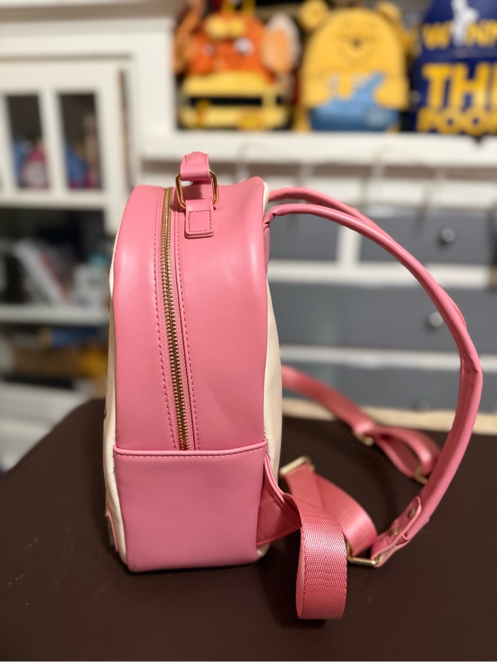 Disney Pink Winnie the Pooh Character Mini Backpack - Picture 4 of 4
